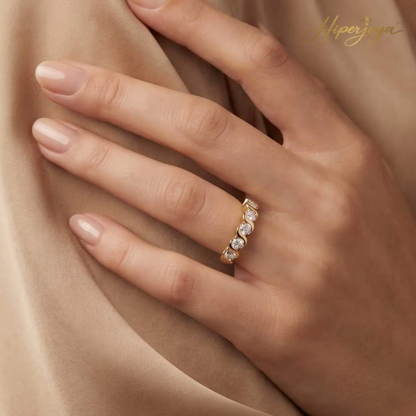 Anillo de compromiso Oro 18k 2