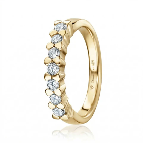 Anillo de compromiso Oro 18k con diamantes 