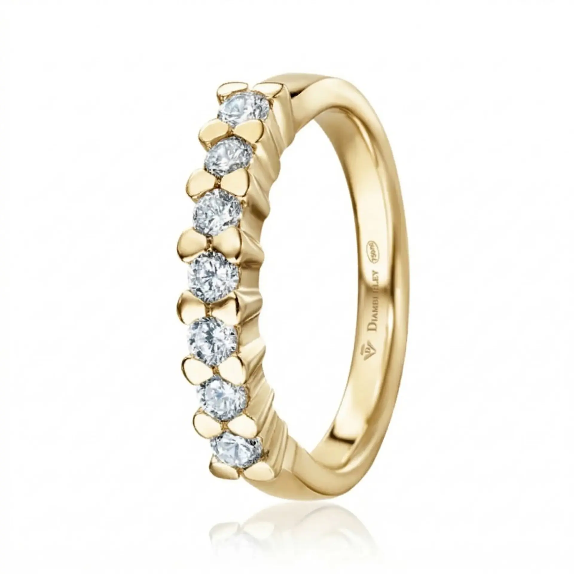 Anillo de compromiso Oro 18k con diamantes  1