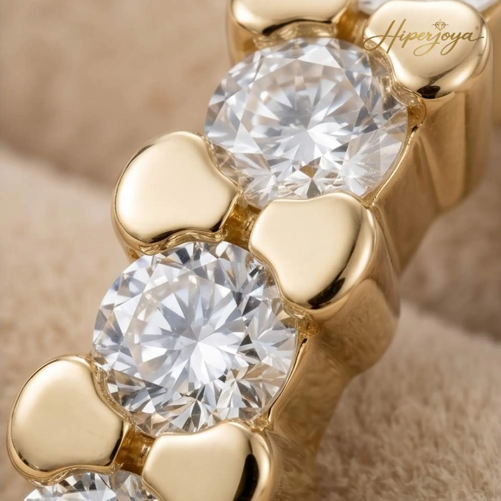 Anillo de compromiso Oro 18k con diamantes  3
