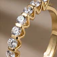Anillo para noviazgo en Oro amarillo 18k  - Miniatura 3