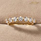 Anillo para noviazgo en Oro amarillo 18k  - Miniatura 4