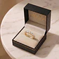 Anillo para noviazgo en Oro amarillo 18k  - Miniatura 5