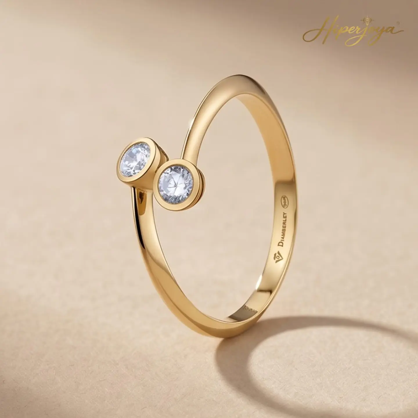 Anillo Oro amarillo de compromiso 18k 4