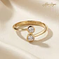 Anillo Oro amarillo de compromiso 18k - thumbnail 5