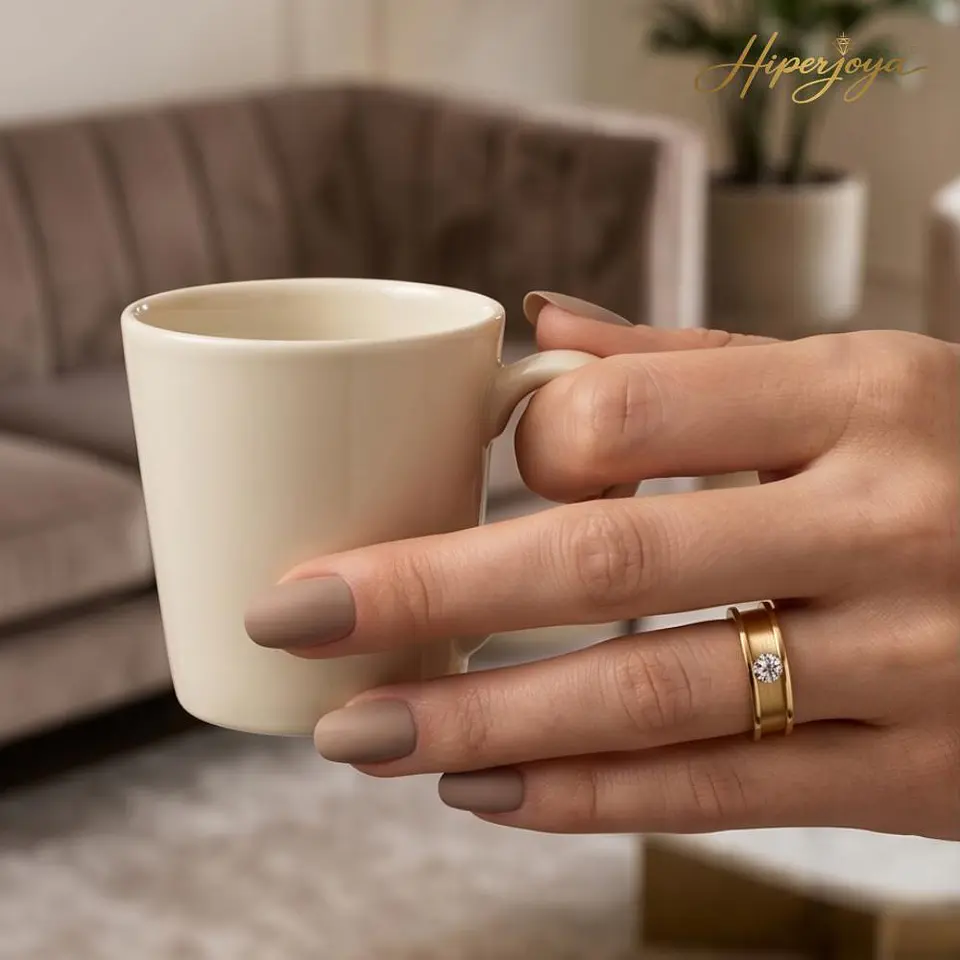 Anillo para mujer de compromiso Oro 18k 2