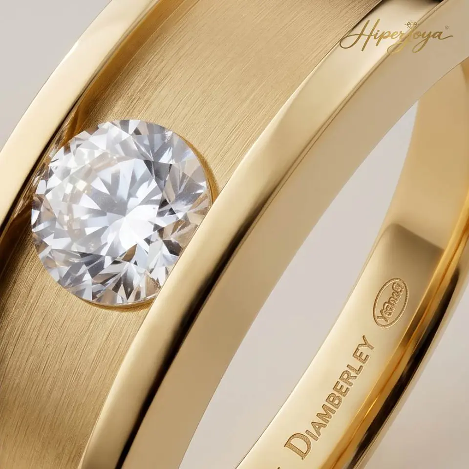 Anillo para mujer de compromiso Oro 18k 3