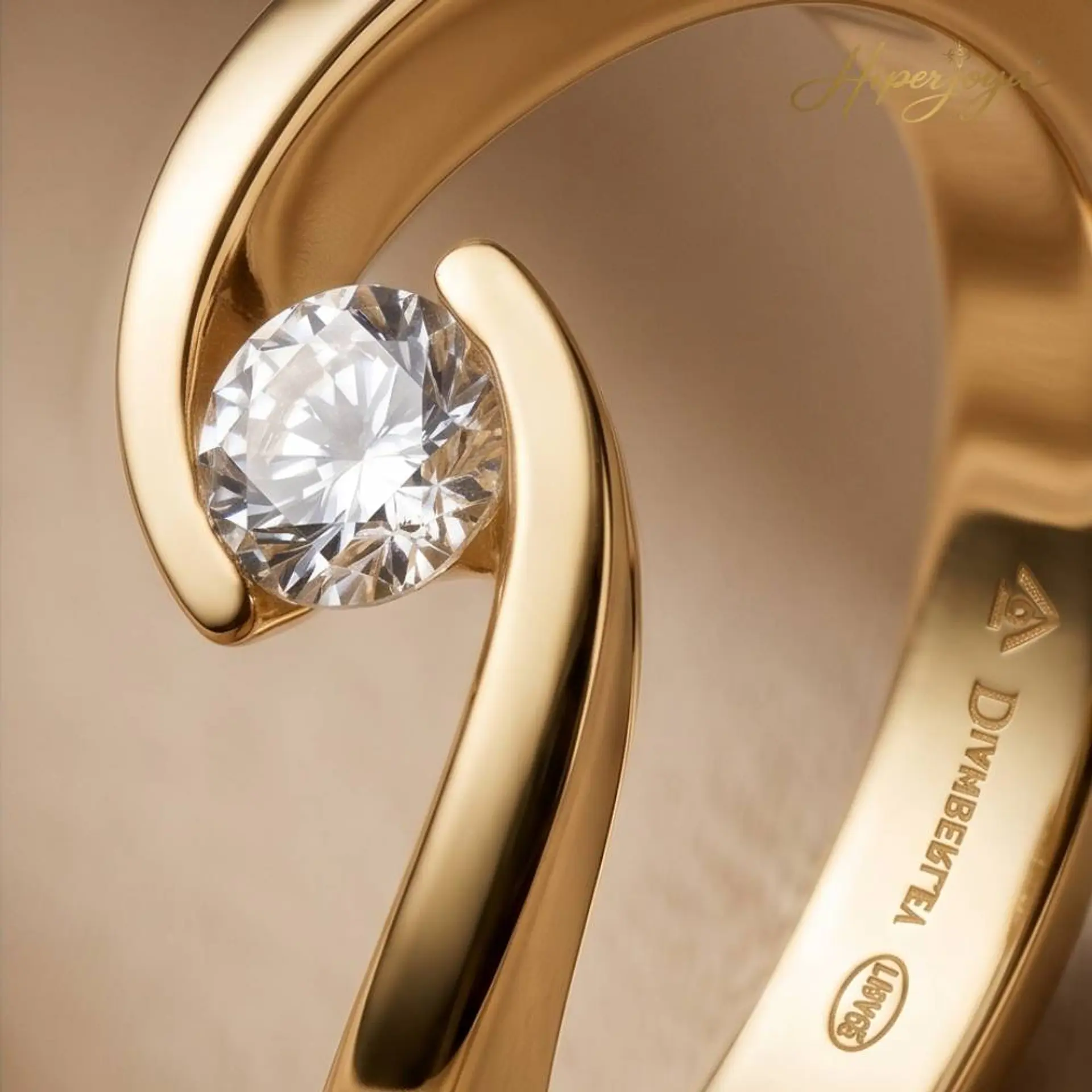 Anillo de compromiso Oro 18k amarillo  3