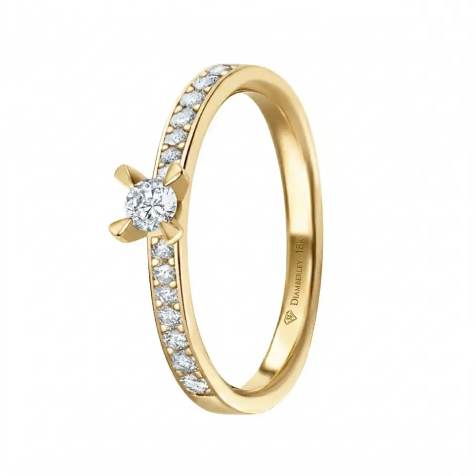 Anillo de Oro amarillo 18k pedida 1