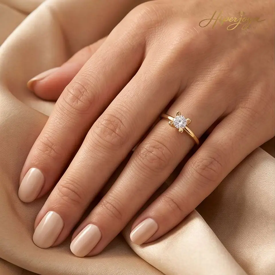 Anillo de Oro 18k para pedida 2