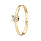 Anillo con diamantes en Oro amarillo 18k - Miniatura 1
