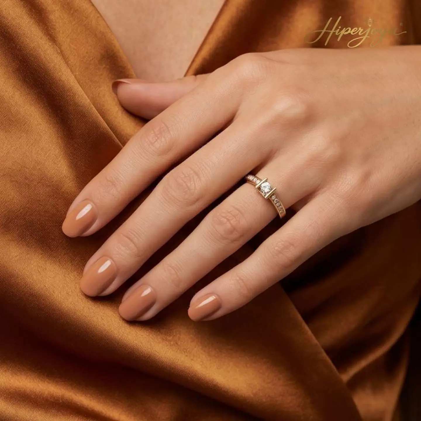 Anillo con diamantes para mujer 2