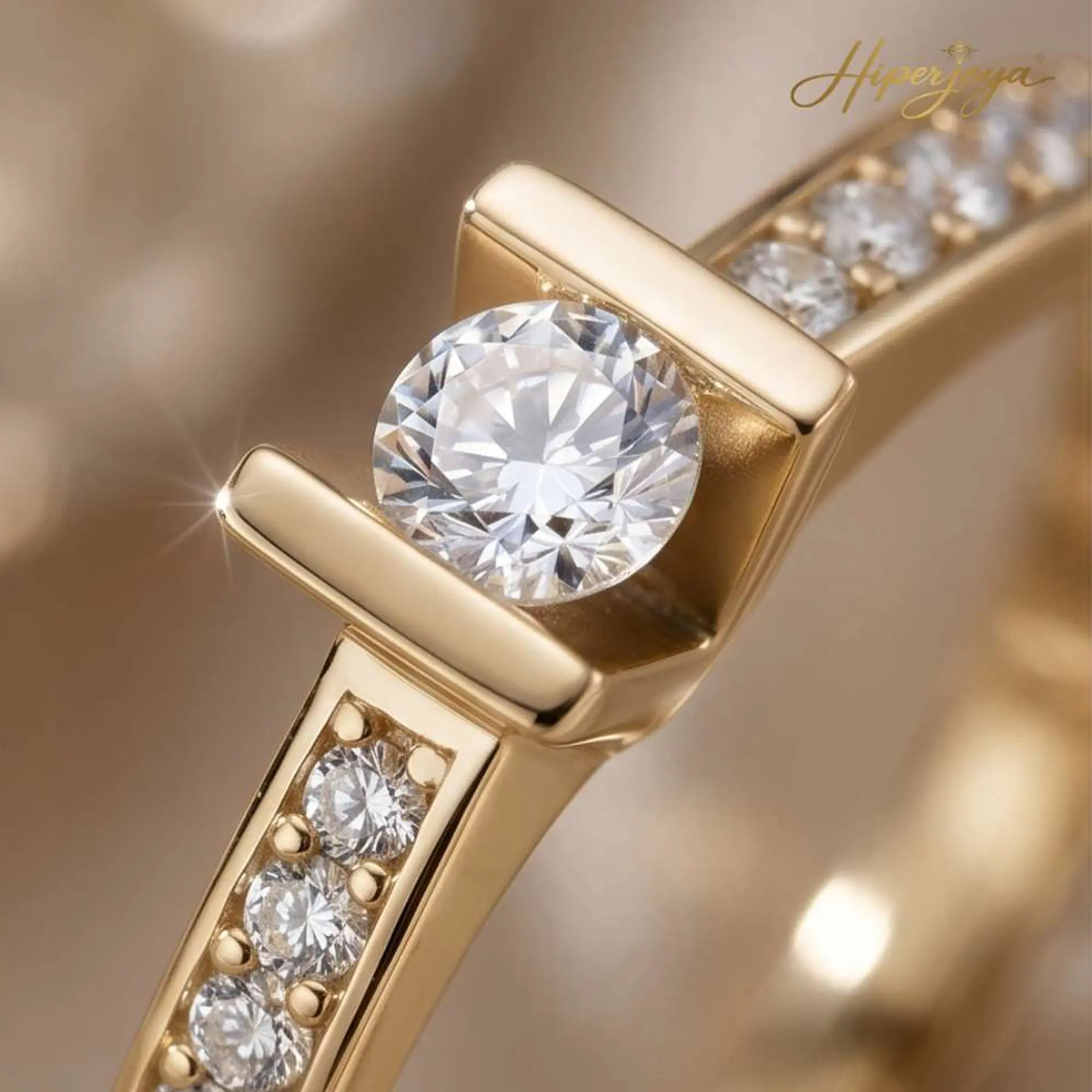 Anillo con diamantes para mujer 3