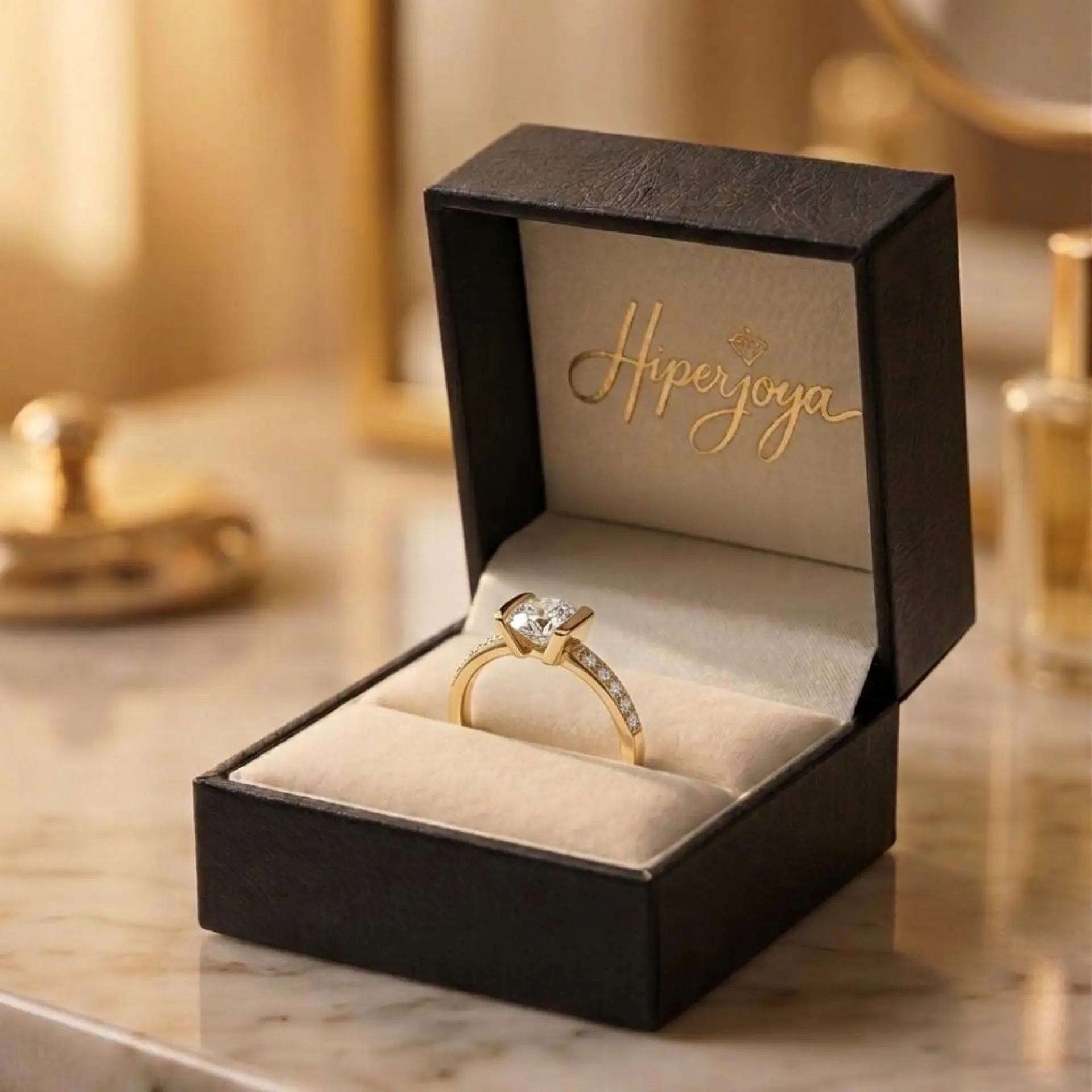 Anillo con diamantes para mujer 5