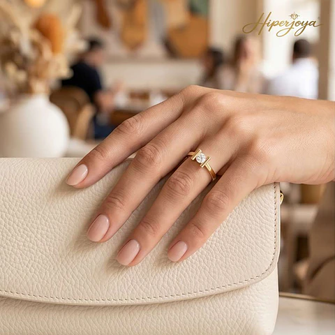 Anillo Oro 18k para mujer 