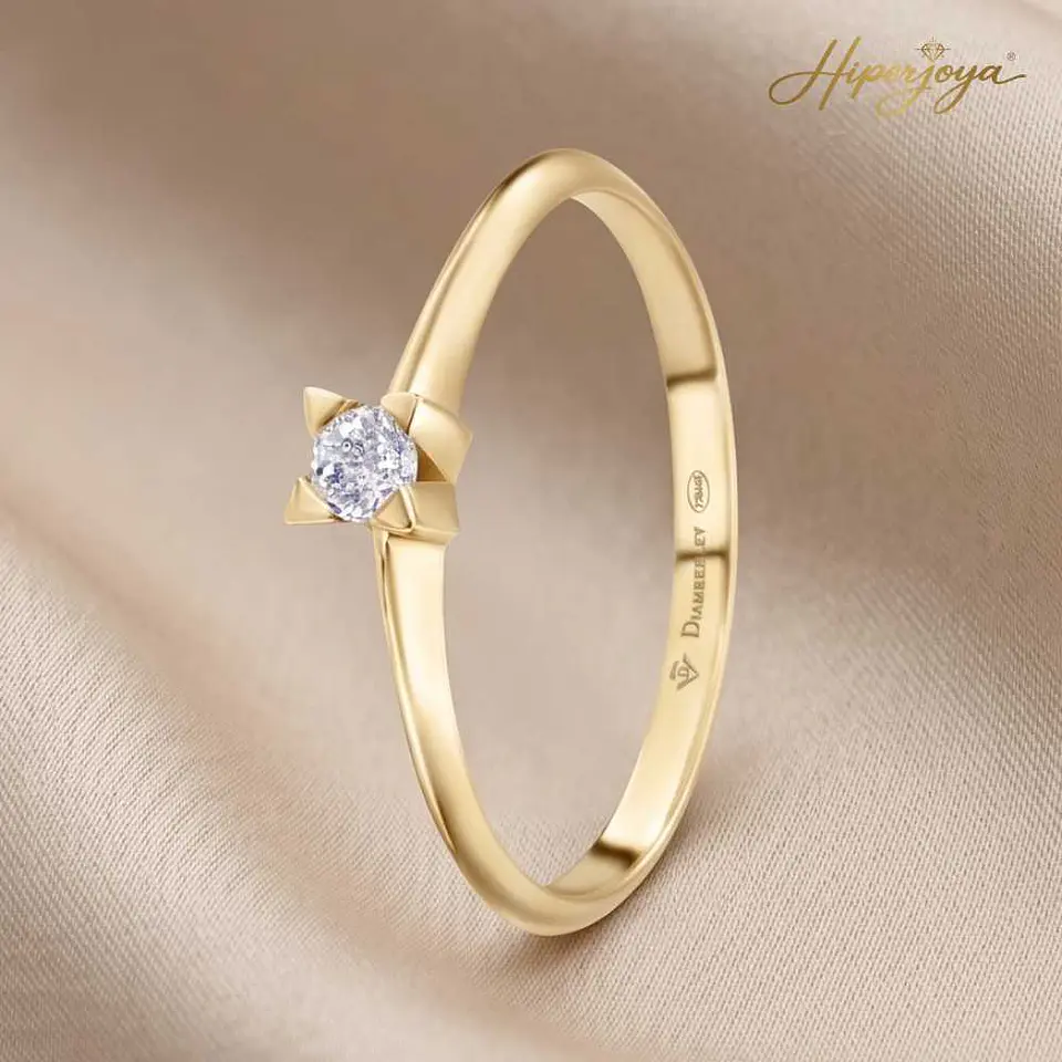 Anillo para mujer Oro 18k amarillo  4