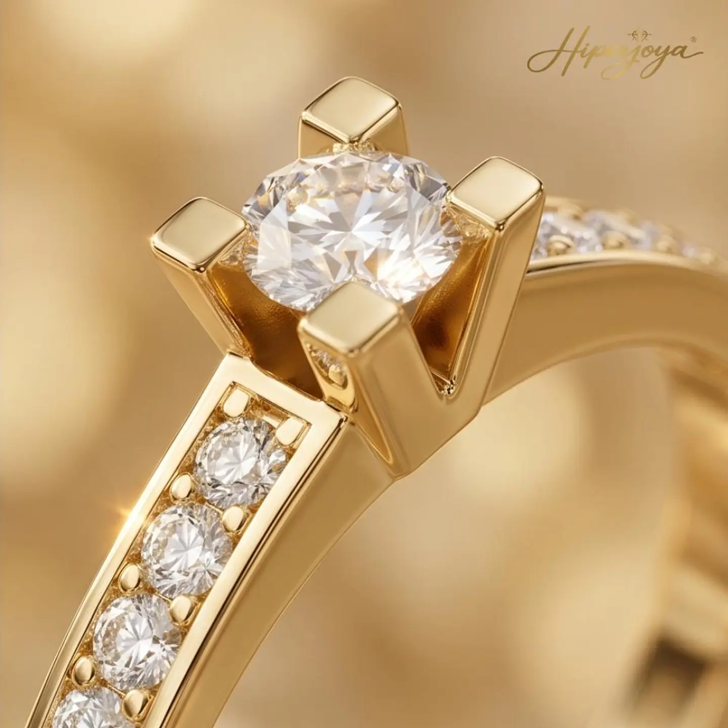 Anillo solitario para mujer 3