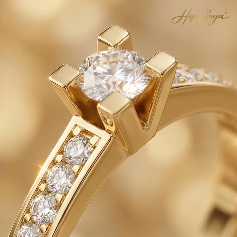 Anillo solitario para mujer 3