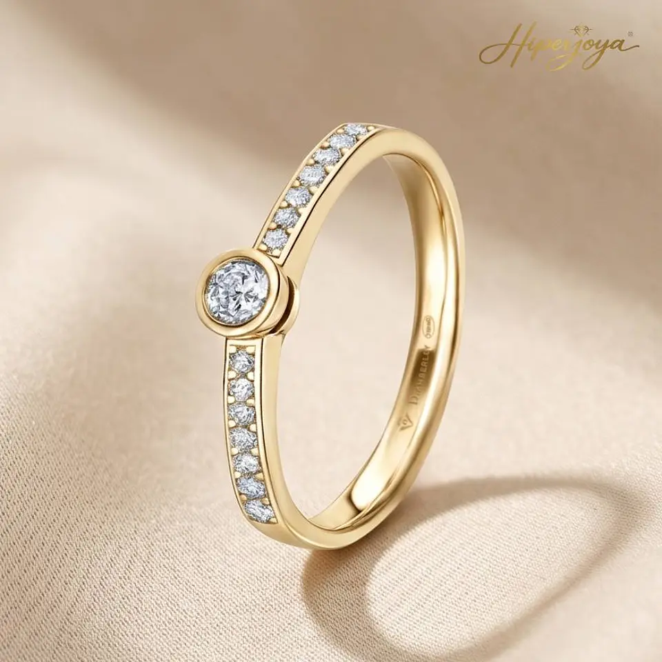 Anillo solitario de pedida  4