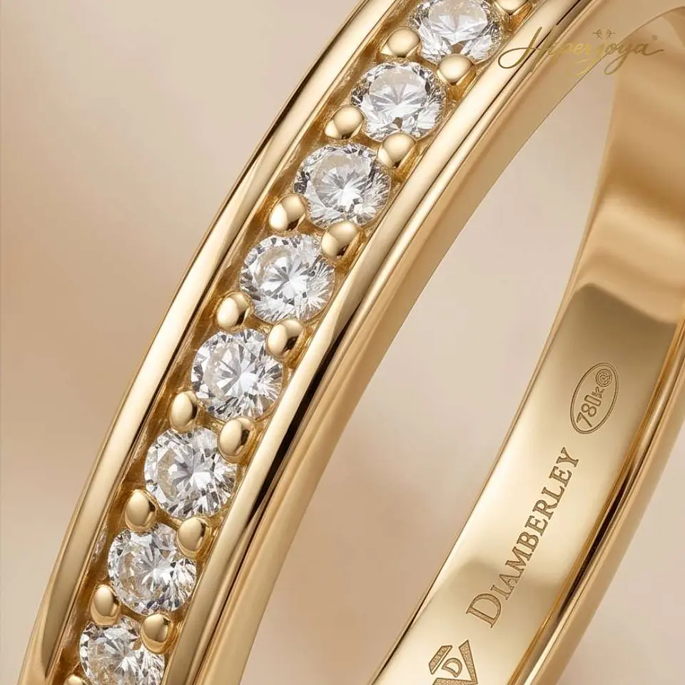 Anillo solitario de Oro amarillo 18k 3