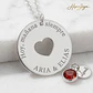 Colgante personalizado nombres plata - vignette 4