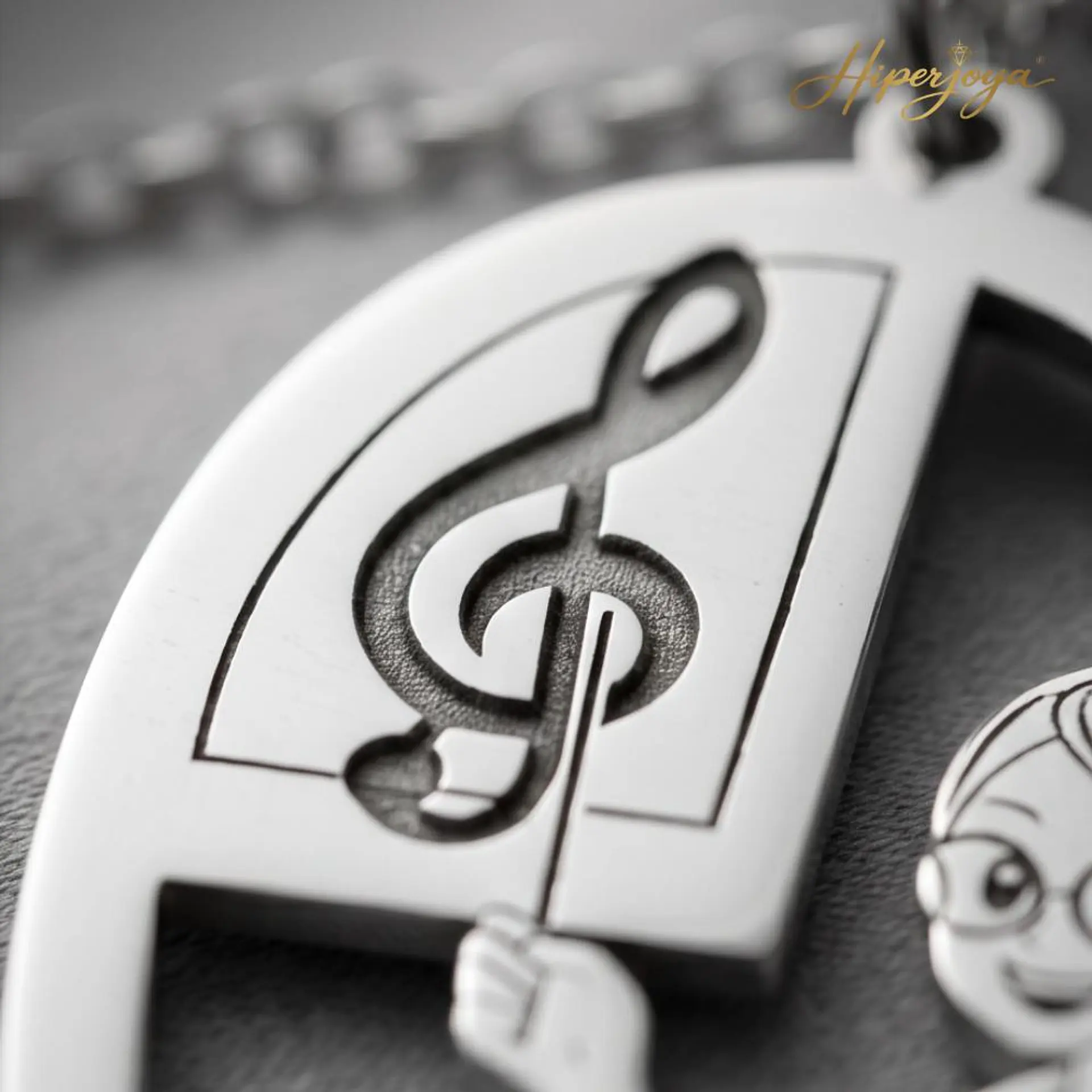 Colgante personalizado maestra plata 3