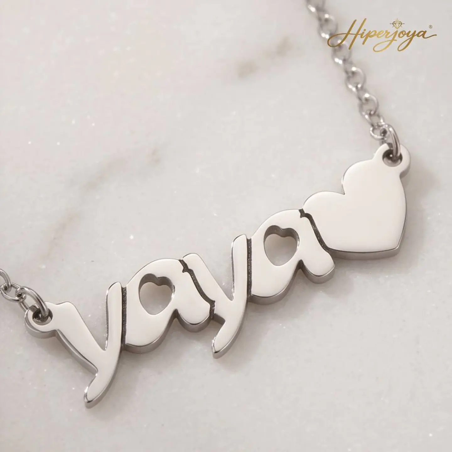 Colgante personalizado yaya plata 3
