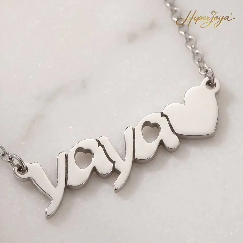 Colgante personalizado yaya plata 3