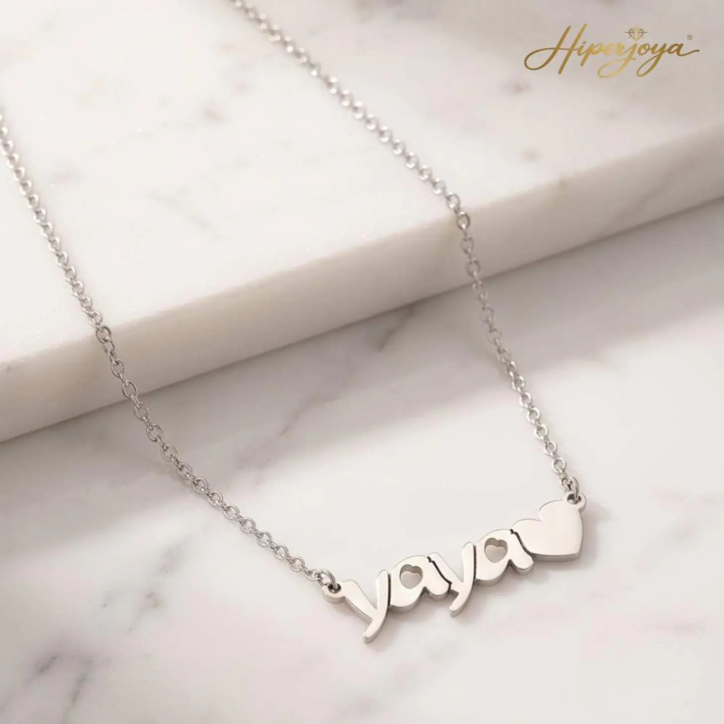 Colgante personalizado yaya plata 5