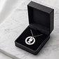 Colgante personalizado mamá e hijo frase plata - thumbnail 6