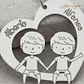 Gargantilla personalizada de niños con nombre plata - Miniatura 3