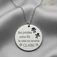 Gargantilla personalizada para la profe plata - Miniatura 4