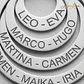 Gargantilla personalizada con nombres plata - thumbnail 3
