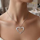 Gargantilla personalizada nombre y corazón plata - thumbnail 2