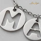 Gargantilla personalizada nombre personal plata - Thumbnail 3