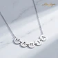 Gargantilla personalizada de nombre plata - Thumbnail 5