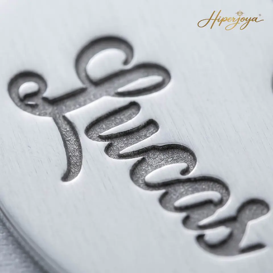 Colgantes personalizados con nombres plata 4