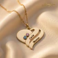 Gargantilla personalizada nombres y zirconitas plata con baño de oro - thumbnail 5