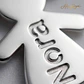 Gargantilla personalizada de niña con nombre plata  - vignette 3