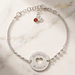Pulsera personalizada nombres plata - Thumbnail 5