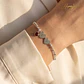 Pulsera personalizada iniciales plata - Thumbnail 2