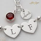 Pulsera personalizada iniciales plata - Thumbnail 3