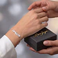 Pulsera personalizada de amiga plata - vignette 2
