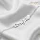 Pulsera personalizada de amiga plata - vignette 3