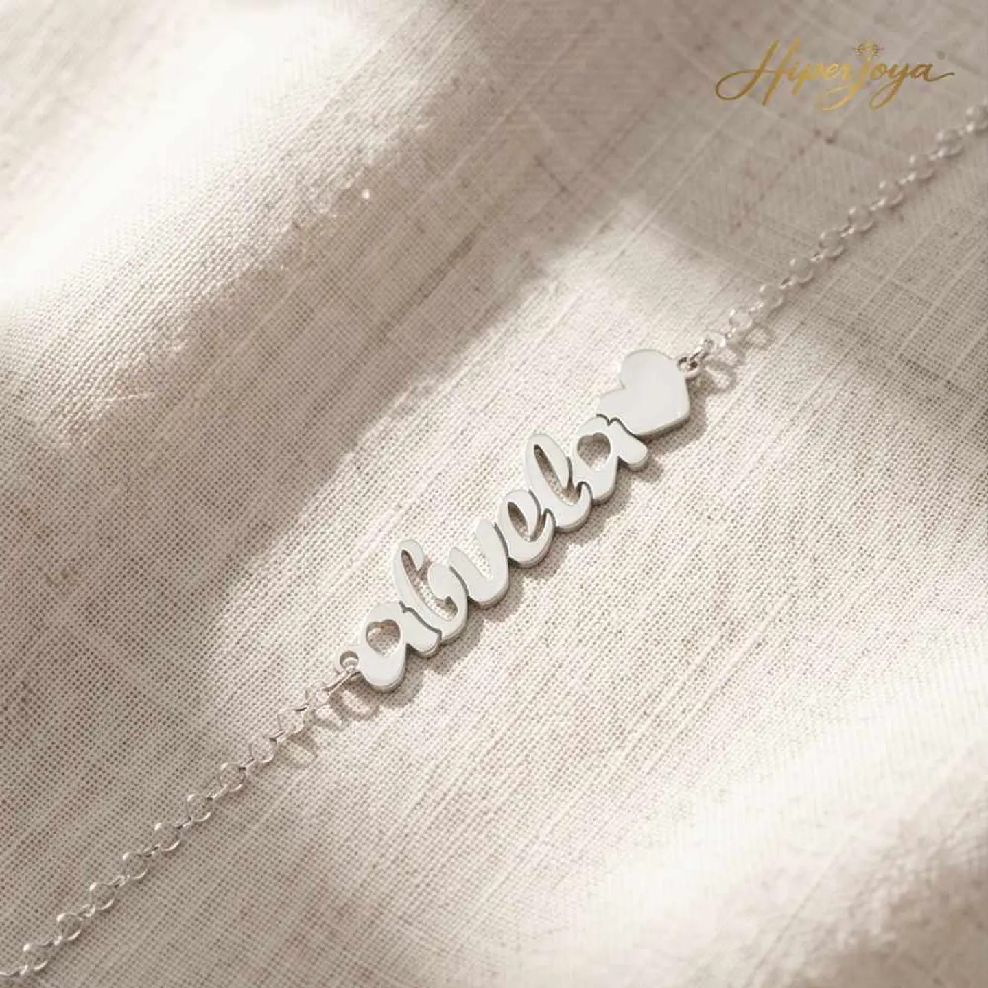 Pulsera personalizada de abuela plata 5