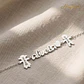 Pulsera personalizada abuela y nombres de nietos plata - Thumbnail 4