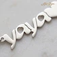 Pulsera personalizada yaya y nombres de nietos plata - thumbnail 3
