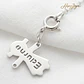 Pulsera personalizada mamá y nombres de hijos plata - Miniatura 5