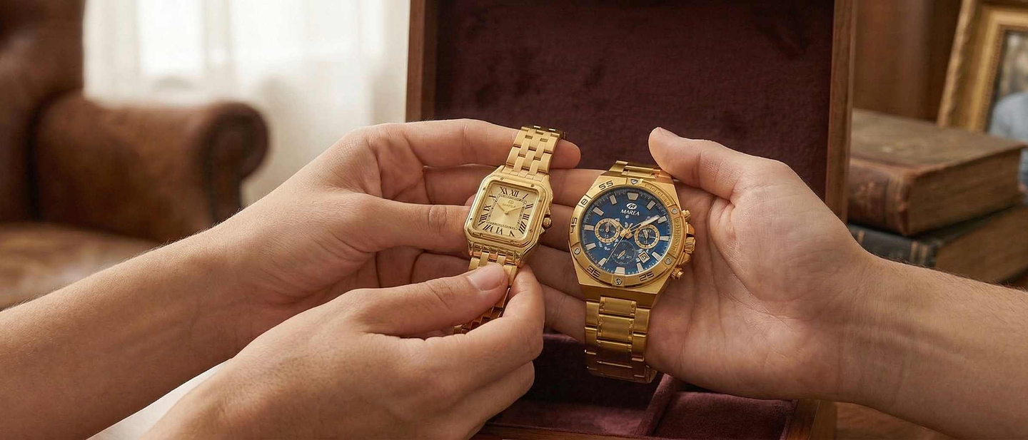 "La elegancia en tu muñeca."