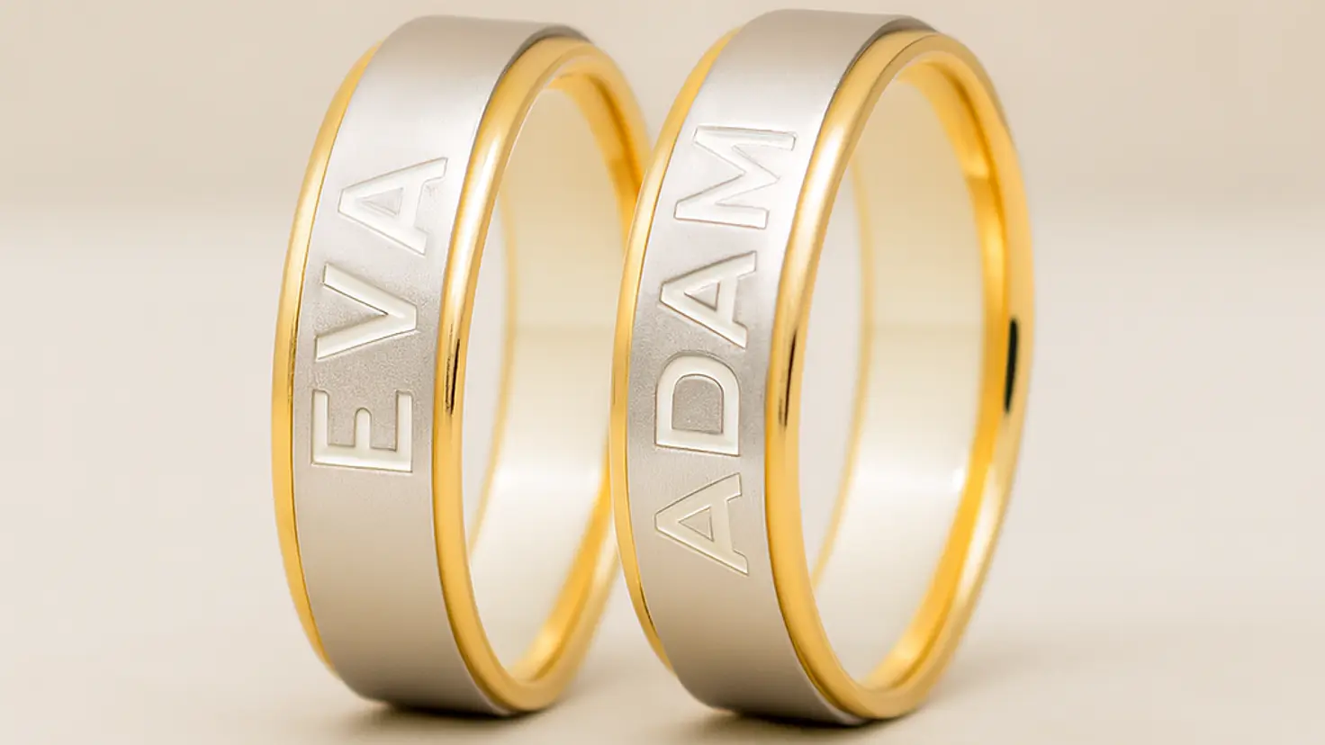 Alianzas Personalizadas 18k